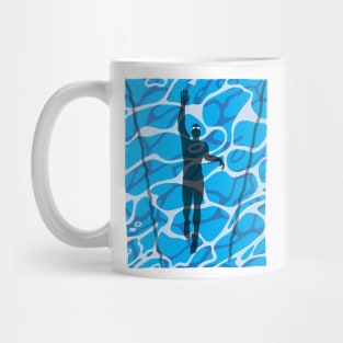 Swim Pool Lap Swimmer Strokin Mug